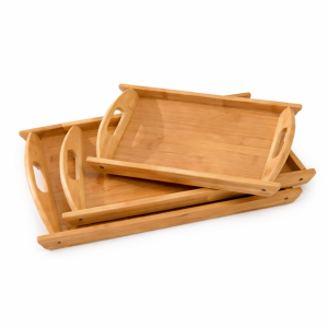 BAMBU TEPSİ KLASİK 3 LÜ