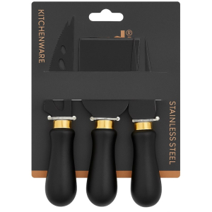 OLLA PEYNİR DİLİMLEME SETİ SİYAH