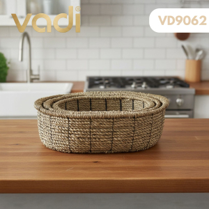 VİO RADDAN SEPET 3 LÜ OVAL
