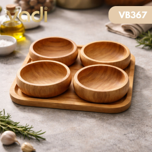 BAMERA NATURA 4 LÜ ÇEREZLİK YUVARLAK